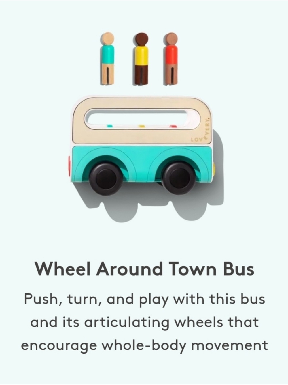 Lovevery Wheel Around Town Bus